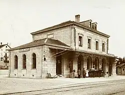 Reception building (ca. 1900)