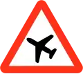 Low-flying aircraft ahead