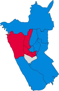 2007 results map