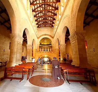 Basilica of the Transfiguration, Mount Tabor
