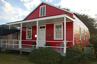 "Little Red Schoolhouse" of Bayou Boeuf Elementary School