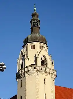 Detail of the tower