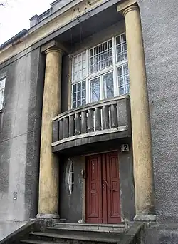 Portal onto Sielanka street