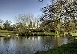 Beacon Pool, fed by Leamonsley Brook