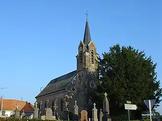 The church of Beauvois