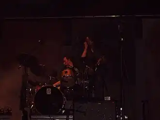 Colburn with Belle and Sebastian in 2006