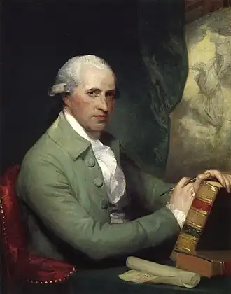 Portrait of Benjamin West, 1783–84