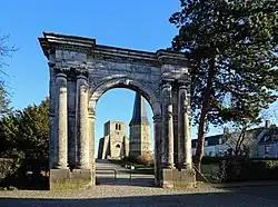 The Marble Gate, main gate of the former Abbey of Saint Winnoc