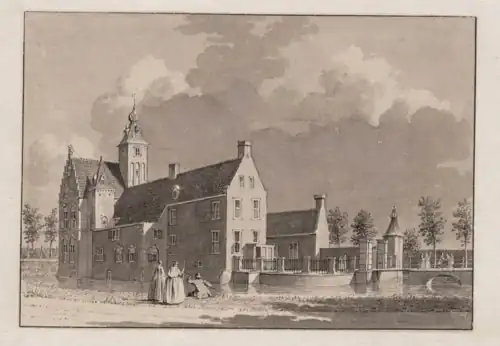 The castle by Cornelis Pronk (1753)