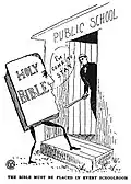 The Bible Must Be Placed In Every Schoolroom. from Klansmen: Guardians of Liberty