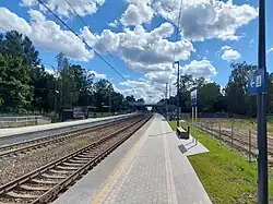 View in the direction of Jelgava