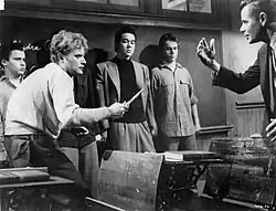 Image 30The successes of The Wild One, Blackboard Jungle (pictured) and Rebel Without a Cause are credited with kicking off the teenage rebellion films of the 1950s (from 1950s)