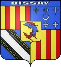 Coat of arms of Dissay
