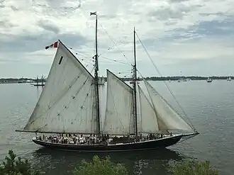 Image 8The Bluenose II is a replica of the fishing and racing schooner Bluenose