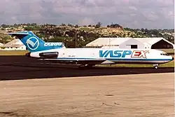 A cargo plane on the tarmac