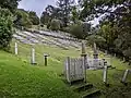 Boer Prisoner of War Cemetery in Knollcombes from below