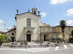 The parish church in Boffalora d'Adda