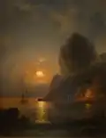 Moonlit Night at Sea, 1874 The Russian Museum