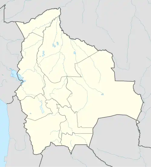SLPG is located in Bolivia