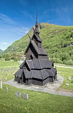 Borgund Stave Church in Lærdalen, 2013