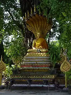 At Wat Simuong, Vientiane