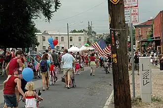 Neighborhood parade in Denver, Colorado, 2009