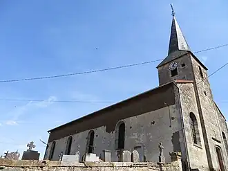 The church in Bréhéville