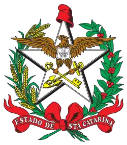 Coat of arms of Santa Catarina State, Brazil