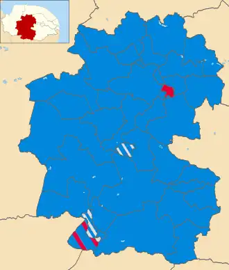 2007 results map
