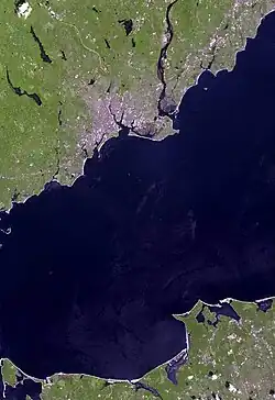 Satellite image of Bridgeport & Port Jefferson