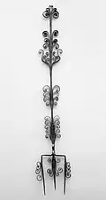 Broaching or toasting fork (17th century), possibly Spanish, at The Metropolitan Museum of Art, New York