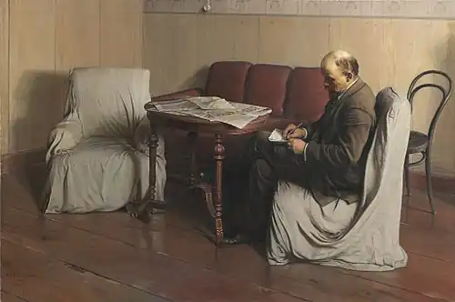 Isaak Brodsky, Lenin in Smolny, 1930