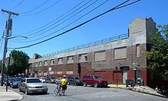 Factory building on Bronx Boulevard