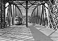 The bridge in 1934, showing the replacement curved spans