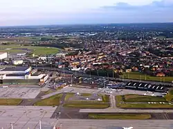 Aerial photo of Zaventem