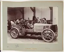 The original Type 5, taken before the 1903 Paris–Madrid race