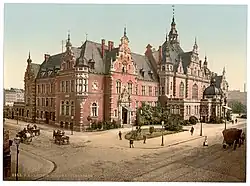 Deutsches Buchhändlerhaus in Leipzig (German Bookseller's House, around 1900)