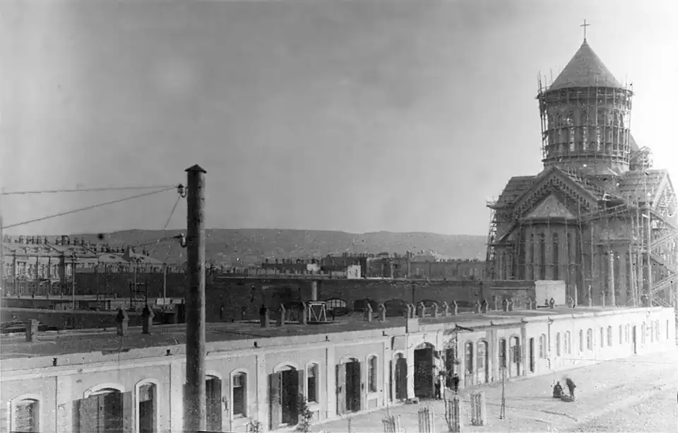 Budagovsky armenian temple in Baku