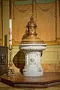 Baptismal font