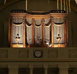 The buffet of the main organ