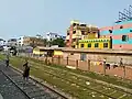Various buildings in Bara Bazar near the Kushtia railway station