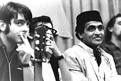 Hartmut König with Bhupen Hazarika at the 3rd festival