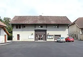 The town hall of Burcin