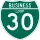 Interstate 30 Business marker