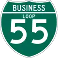 Interstate 55 Business marker