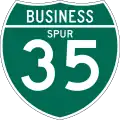 Interstate 35 Business marker