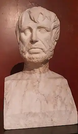 A possible imaginative depiction of Hesiod (Roman copy of a Greek original)