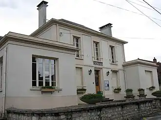 The town hall in Buthiers
