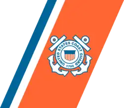 The USCG Racing Stripe logo (1964)