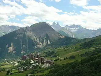 General view of the Corbier resort